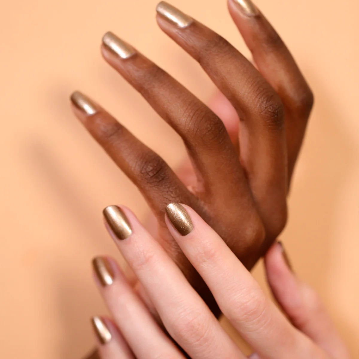 Semi-Permanente Nagellak - Bronzé