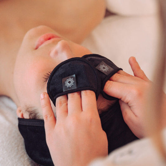 14 Herbruikbare wattenschijfjes - Zwart