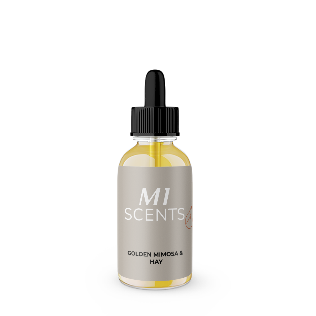 Geurolie Kaarsen - Golden Mimosa & Hay