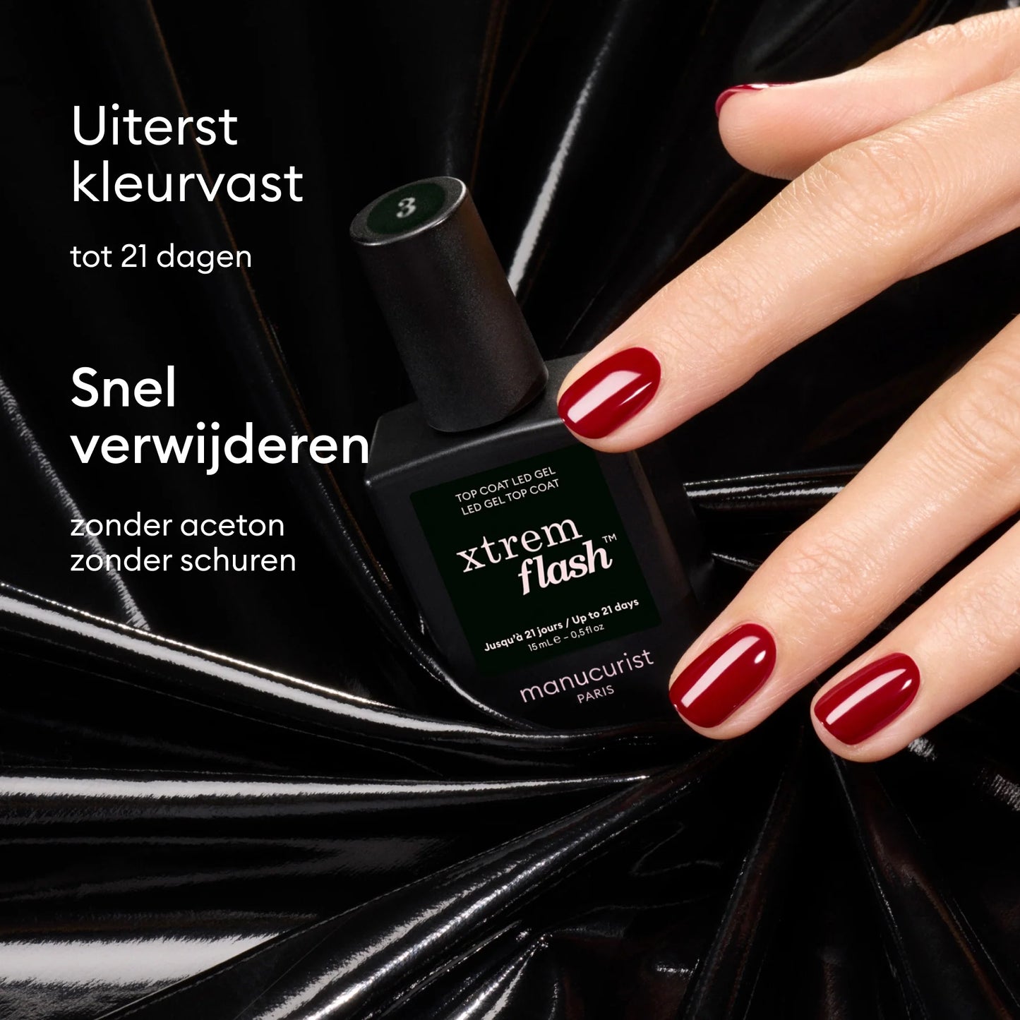 Semi-permanente nagellak - Top Coat - Xtreme Flash