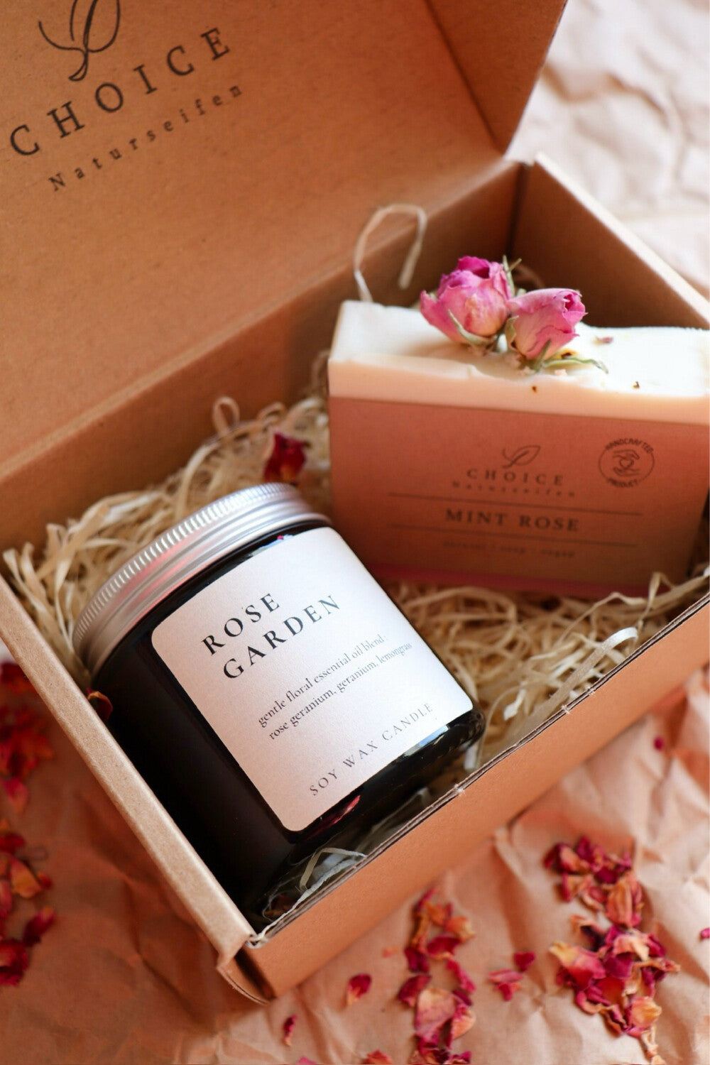 Geschenkset Hygge - Bloemenbox