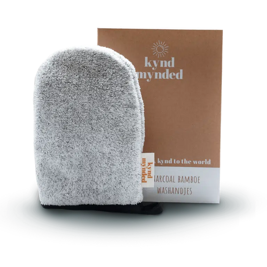 Charcoal Bamboe Washandjes (2x)