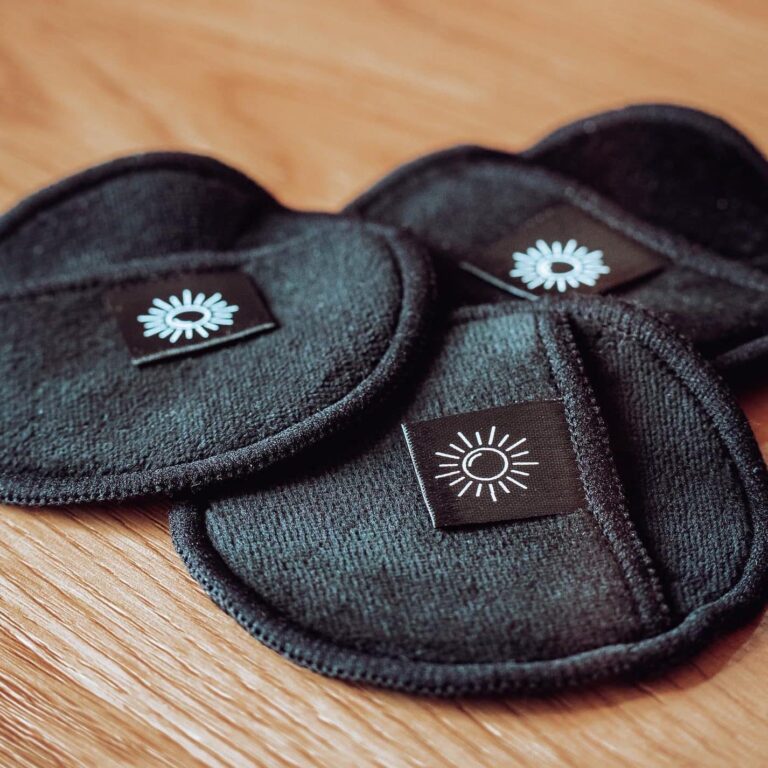 14 Herbruikbare wattenschijfjes - Zwart