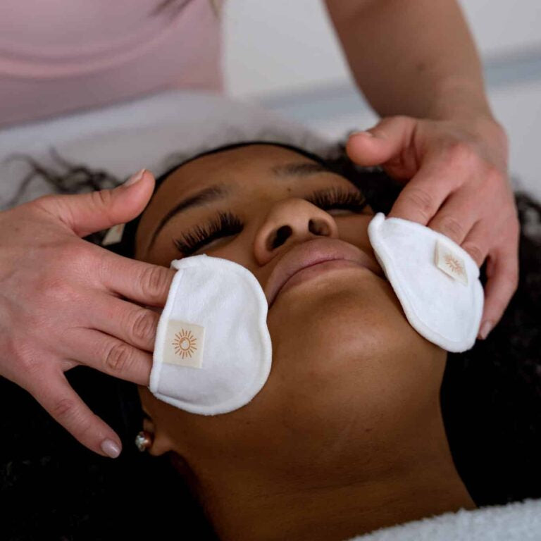 Reissetje wasbare wattenschijfjes - Wit