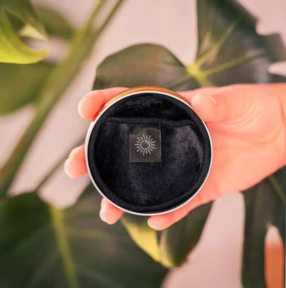 Reissetje wasbare wattenschijfjes - Zwart